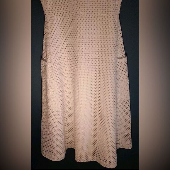 Banana Republic Lace Fit + Flare Midi Dress. - Picture 3 of 14